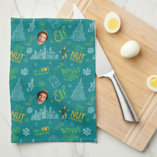 Linge De Cuisine Buddy le Motif de devis Turquoise Elf