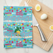 Linge De Cuisine Buddy le Motif Elf Candy (Quart Plié)