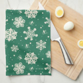 Linge De Cuisine Buddy le Motif Elf Snowflake (Quart Plié)