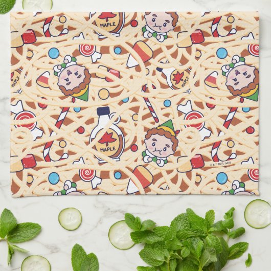 Linge De Cuisine Buddy l'Elfe | Motif de Noël (Plié)