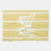 Linge De Cuisine Buff Victorian Stripe avec Papillon (Horizontal)