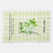 Linge De Cuisine Buffalo Check Mint Julep Bar | (Horizontal)