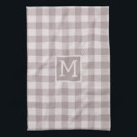 Linge De Cuisine Buffalo Check Plaid En vichy Check Beige Monogramm<br><div class="desc">Apportez un charme intemporel et un style de ferme confortable à votre cuisine avec notre serviette de cuisine Farmhouse Buffalo Check Plaid Beige Monogram. Dotée d'un motif classique à base de buffles dans les tons beiges doux, cette élégante serviette de cuisine allie sans effort la chaleur rustique à la simplicité...</div>