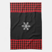 Linge De Cuisine Buffalo Plaid Snowflake (Vertical)