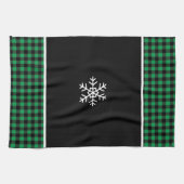 Linge De Cuisine Buffalo Plaid Snowflake (Horizontal)