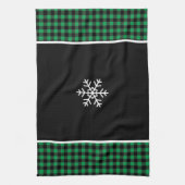 Linge De Cuisine Buffalo Plaid Snowflake (Vertical)