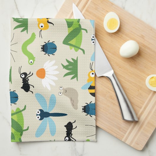 Linge De Cuisine Bugs (Quart Plié)