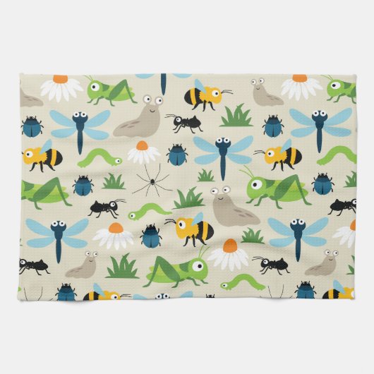 Linge De Cuisine Bugs (Horizontal)
