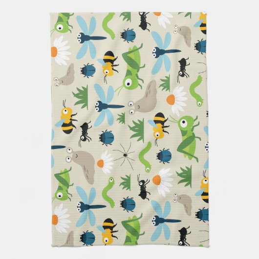 Linge De Cuisine Bugs (Vertical)