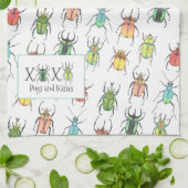 Linge De Cuisine Bugs de la Saint-Valentin (Plié)