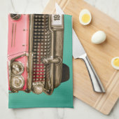 Linge De Cuisine Buick classique voiture de 1958 siècles (Quart Plié)