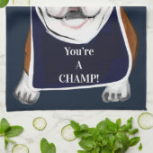 LINGE DE CUISINE BULLDOG (Plié)