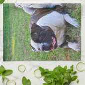 Linge De Cuisine Bulldog américain (Plié)