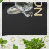 Linge De Cuisine Bulldog français| Cadeaux Frenchie Nope (Plié)