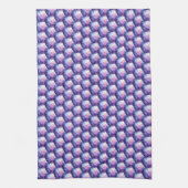 Linge De Cuisine Bulles aux teintes de pourpre (Vertical)