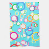 LINGE DE CUISINE BULLES DE BAIN DE BLEUS LAYETTE (Vertical)