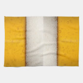 Linge De Cuisine Bulles de bière - Gros plan (Horizontal)