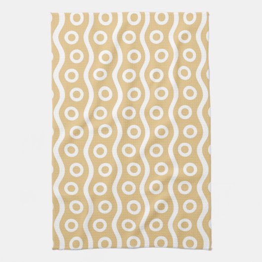 Linge De Cuisine Bulles de champagne modernes (Vertical)