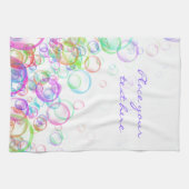 Linge De Cuisine Bulles de savon (Horizontal)