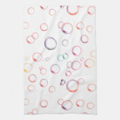 Linge De Cuisine bulles multicolores (Vertical)