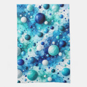 Linge De Cuisine Bulles Poly Côtières (Vertical)