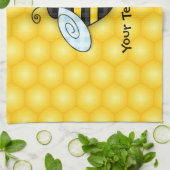 Linge De Cuisine Bumblebee et Icône Honeycomb (Plié)