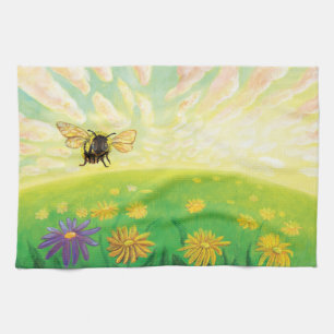 Linge De Cuisine Bumblebee sur l'Horizon