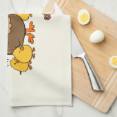 Linge De Cuisine Bunny fait chocolat poop drôle dessin animé (Quart Plié)