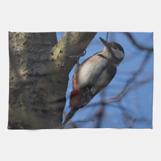 Linge De Cuisine Buntspecht (Horizontal)