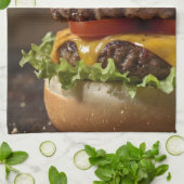 Linge De Cuisine Burger (Plié)