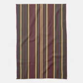 Linge De Cuisine Burgundy Gold (Vertical)