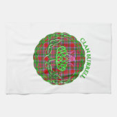 Linge De Cuisine Burrell Scottish Tartan Celtic Thistle (Horizontal)