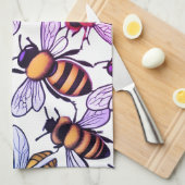 Linge De Cuisine Busy bee  (Quart Plié)