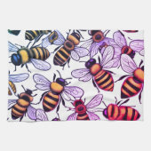 Linge De Cuisine Busy bee  (Horizontal)