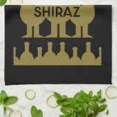 Linge De Cuisine Buveurs de vin de Shiraz (Plié)