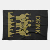 Linge De Cuisine Buveurs de vin de Shiraz (Horizontal)