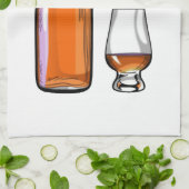 Linge De Cuisine Buvez de l'alcool amusant à base de whisky (Plié)