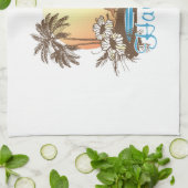 Linge De Cuisine Cabane de plage d'Hawaii (Plié)