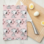 Linge De Cuisine cacahuètes | Coeurs de snoopy<br><div class="desc">Découvrez ce design amusant de cacahuètes avec Snoopy.</div>