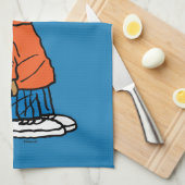 Linge De Cuisine cacahuètes | Franklin Smile (Quart Plié)