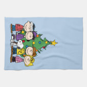 Linge De Cuisine cacahuètes | La Bande autour de l'arbre de Noël (Horizontal)