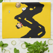 Linge De Cuisine cacahuètes | La Bande sur le Zig Zag (Plié)