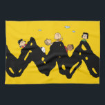 Linge De Cuisine cacahuètes | La Bande sur le Zig Zag<br><div class="desc">Découvrez ce design amusant de cacahuètes avec le Gang des cacahuètes.</div>