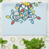 Linge De Cuisine cacahuètes | L'amour et les lumières de Noël (Plié)