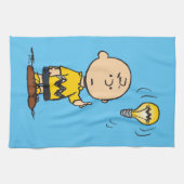 Linge De Cuisine cacahuètes | L'idée de l'ampoule de Charlie Brown (Horizontal)