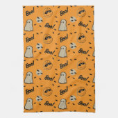 Linge De Cuisine cacahuètes | Motif d'Halloween de l'équipage Éffra (Vertical)