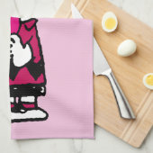 Linge De Cuisine cacahuètes | Saint Valentin | Heart Charlie Brown (Quart Plié)
