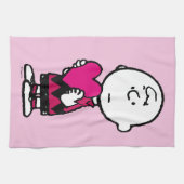 Linge De Cuisine cacahuètes | Saint Valentin | Heart Charlie Brown (Horizontal)