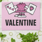 Linge De Cuisine cacahuètes | Saint Valentin | Sally Valentines (Plié)