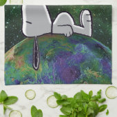 Linge De Cuisine cacahuètes | Snoopy Espacé (Plié)